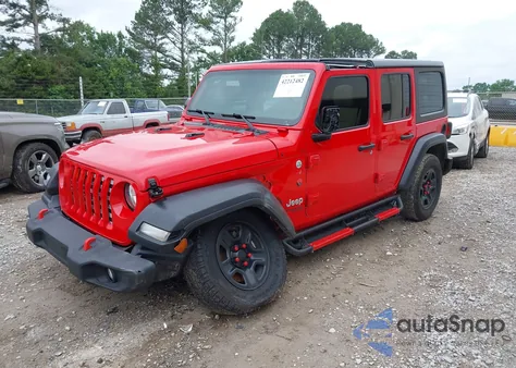 2019 Jeep Wrangler Unlimited Sport from USA, damaged, VIN 1C4HJXDG0KW560147